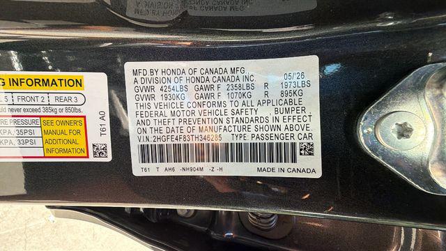 2026 Honda Civic Sport