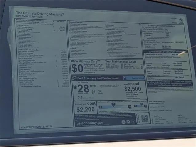 2026 BMW X2 xDrive28i