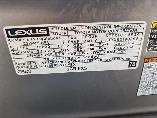 2019 Lexus RX 450h RX 450h