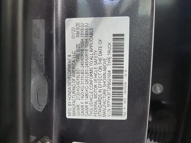 2023 Honda Ridgeline RTL-E