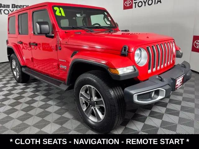 2021 Jeep Wrangler Unlimited Sahara for sale in Cedar Falls, IA