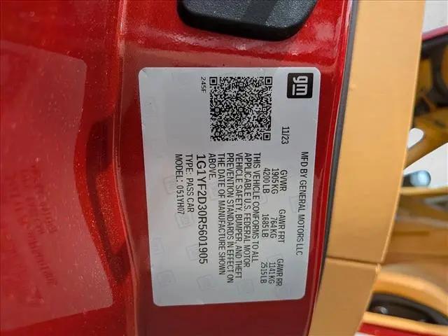 2024 Chevrolet Corvette Z06 RWD Coupe 3LZ