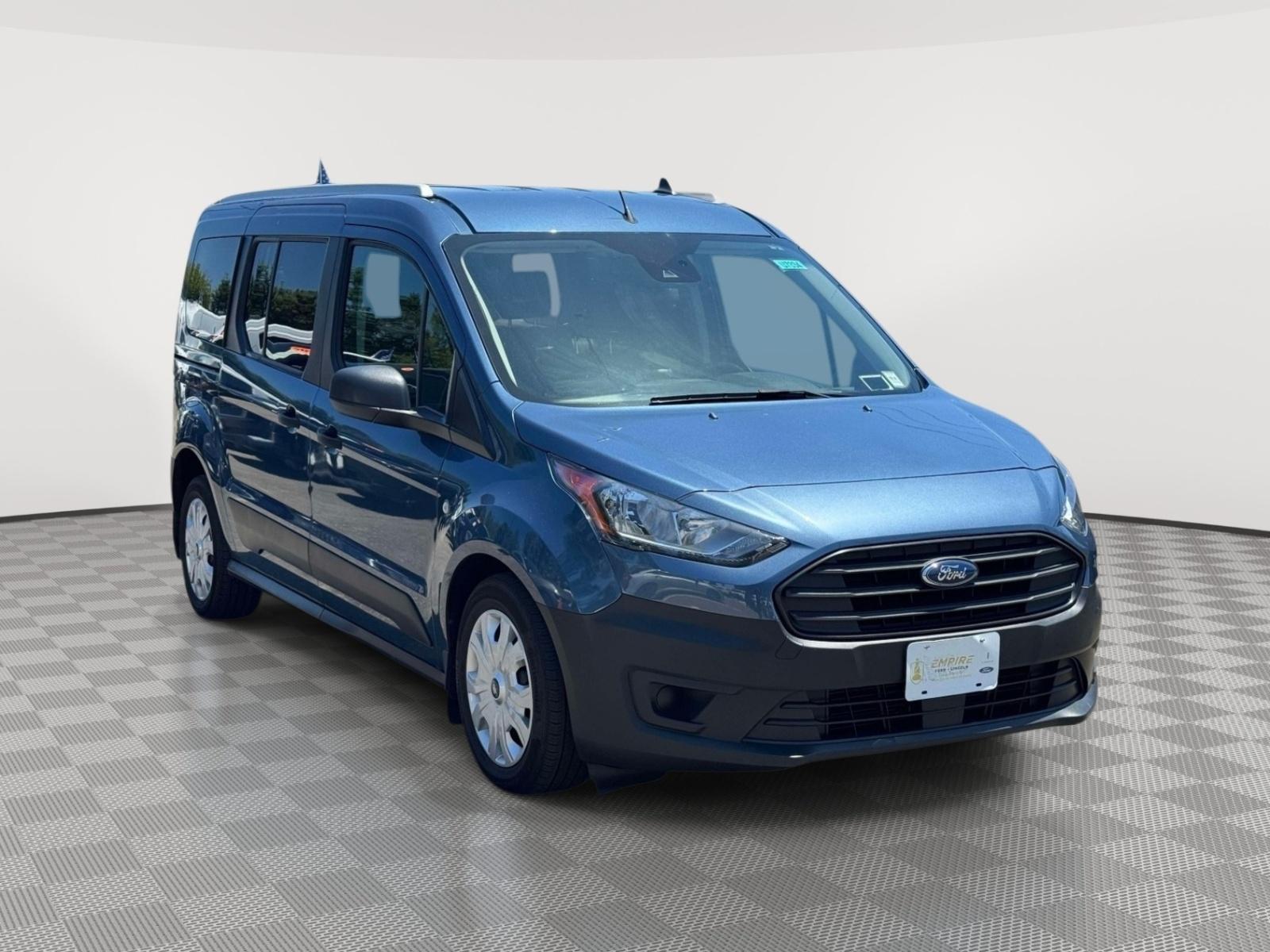 BLUE METALLIC 2023 Ford Transit Connect XL LWB with Rear Cargo Doors Van Front-Wheel Drive Automatic