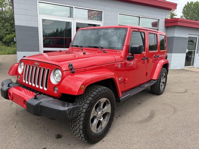 2017 Jeep Wrangler Unlimited Sahara 4x4 for sale in Somerset, WI