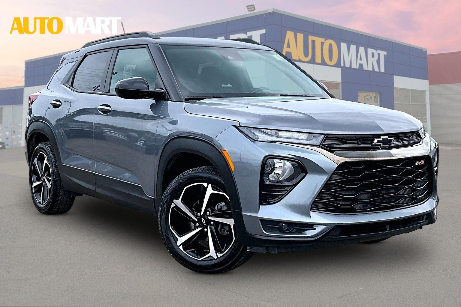 Silver 2021 Chevrolet Trailblazer RS AWD SUV / Crossover Four-Wheel Drive Automatic