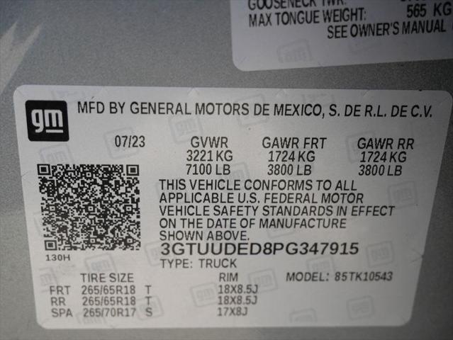 2023 GMC Sierra 1500 4WD Crew Cab Short Box SLT