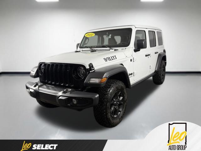 2022 Jeep Wrangler Unlimited Willys 4x4 for sale in COLUMBUS, IN