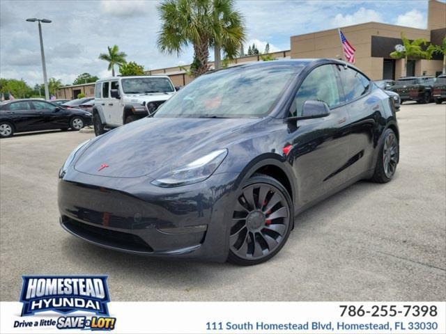 2024 Tesla Model Y Performance Dual Motor All-Wheel Drive for sale in HOMESTEAD, FL