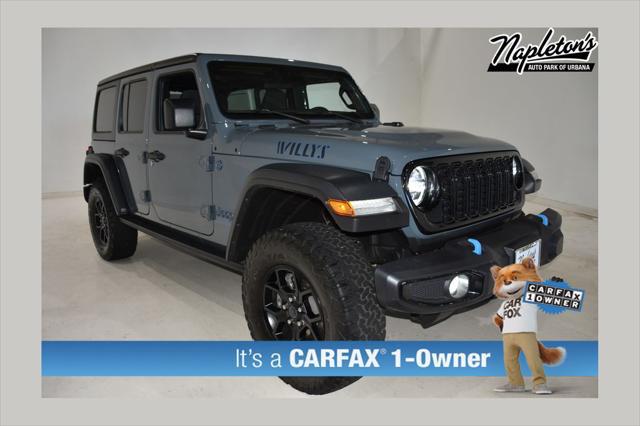 2024 Jeep Wrangler 4xe Willys 4xe for sale in URBANA, IL