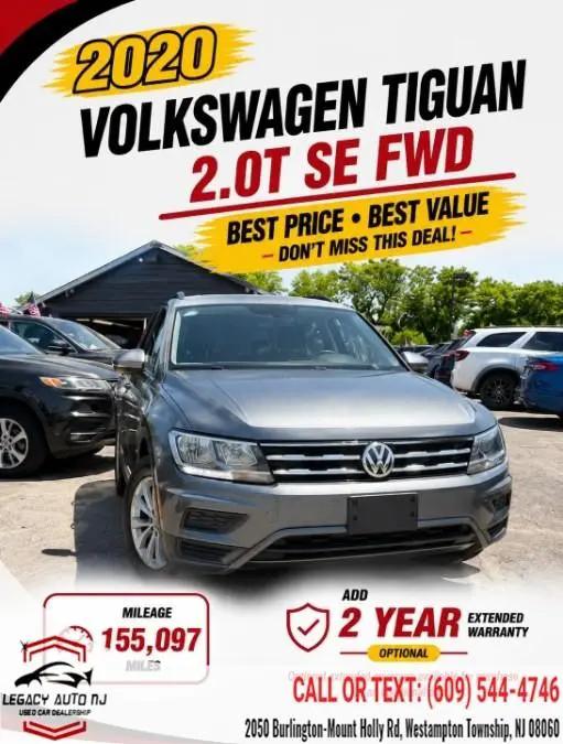 2020 Volkswagen Tiguan 2.0T SE for sale in Westampton Township, NJ