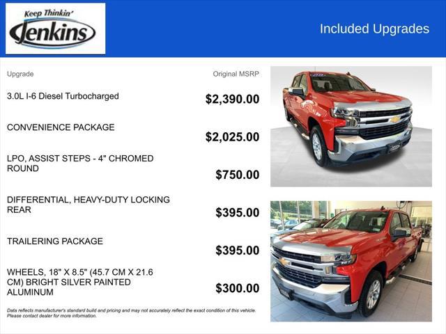 2020 Chevrolet Silverado 1500 4WD Crew Cab Standard Bed LT