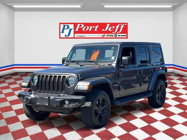 2021 Jeep Wrangler Sahara Altitude 4x4 for sale in Port Jefferson Station, NY