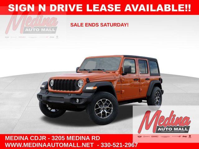 2026 Jeep Wrangler 4-Door Sport S 4x4 for sale in Medina, OH