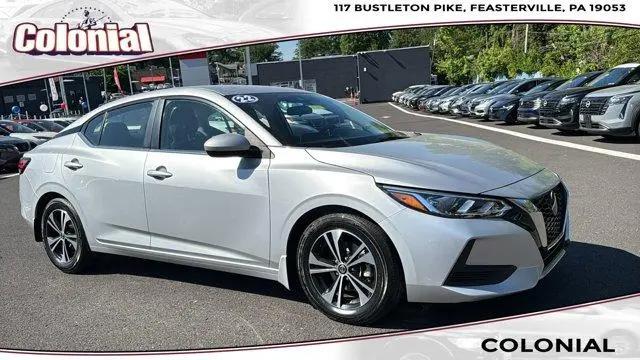 2022 Nissan Sentra SV Xtronic CVT for sale in Feasterville-Trevose, PA
