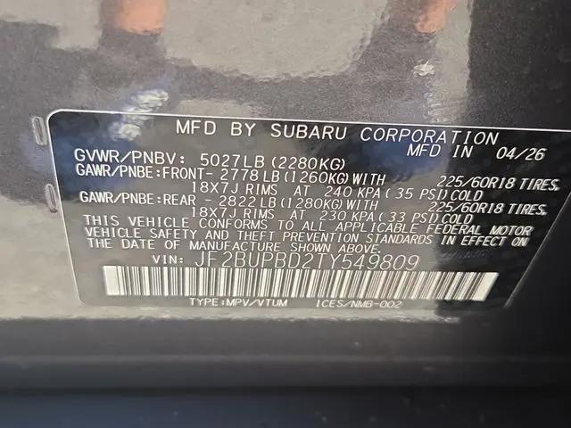 2026 Subaru Outback Premium