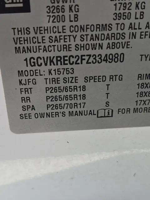 2015 Chevrolet Silverado 1500 LT