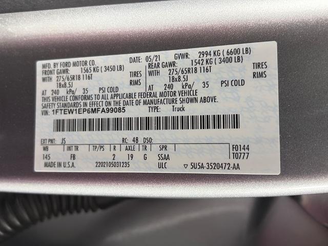 2021 Ford F-150 XLT