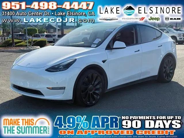 2022 Tesla Model Y Performance Dual Motor All-Wheel Drive for sale in Lake Elsinore, CA