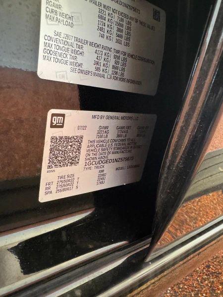 2022 Chevrolet Silverado 1500 4WD Crew Cab Short Bed LTZ