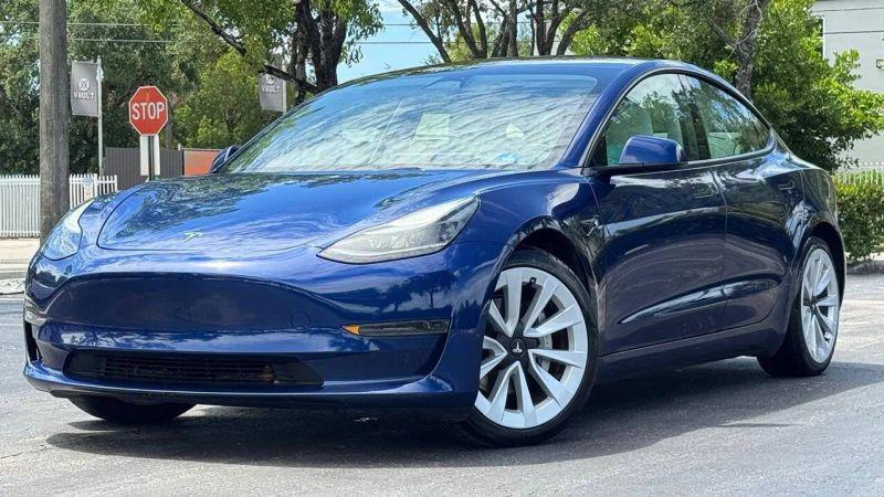 2023 Tesla Model 3 Rear-Wheel Drive for sale in Hollywood, FL