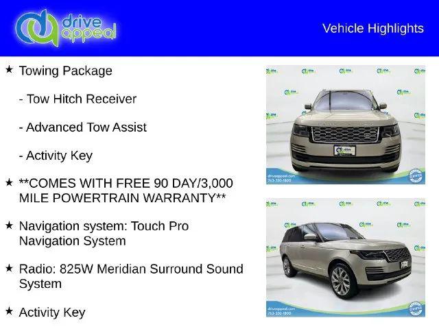 2018 Land Rover Range Rover 5.0L V8 Supercharged