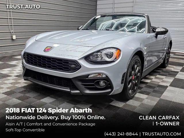 2018 Fiat 124 Spider Abarth for sale in Sykesville, MD