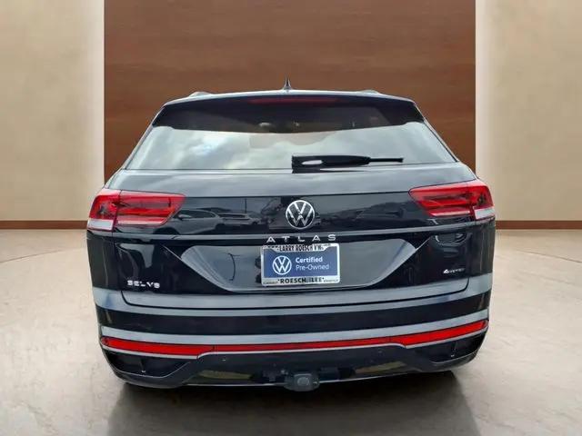 2023 Volkswagen Atlas Cross Sport 3.6L V6 SEL R-Line Black
