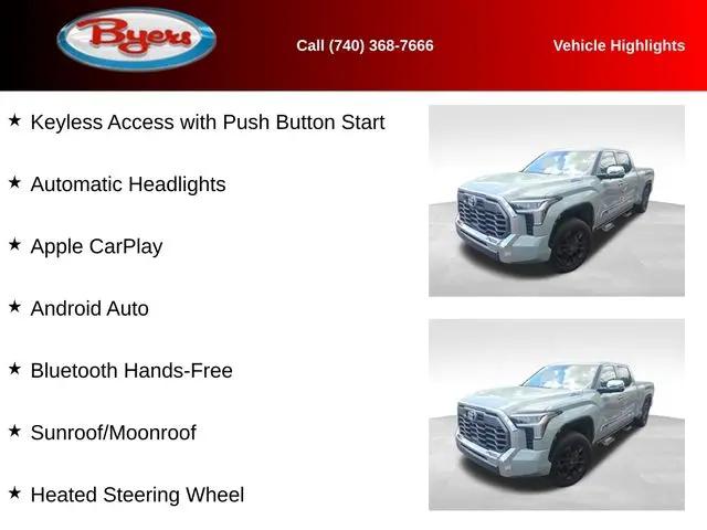 2025 Toyota Tundra 1794 Edition CrewMax 6.4' Bed