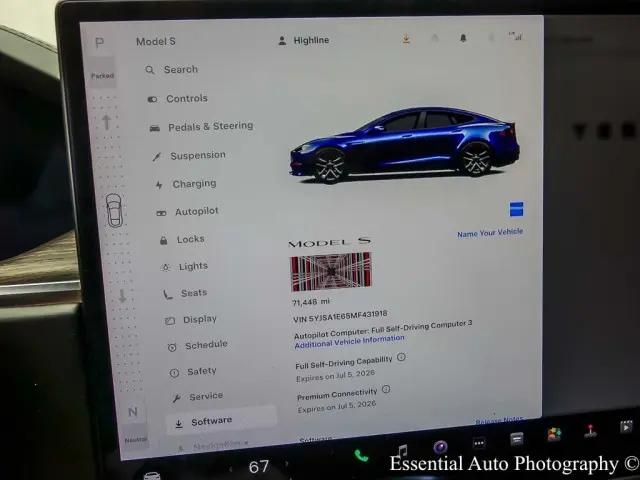 2021 Tesla Model S Plaid Tri Motor All-Wheel Drive