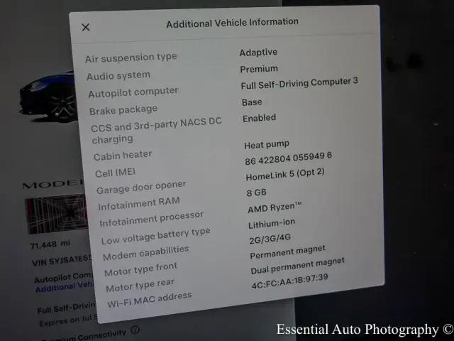 2021 Tesla Model S Plaid Tri Motor All-Wheel Drive