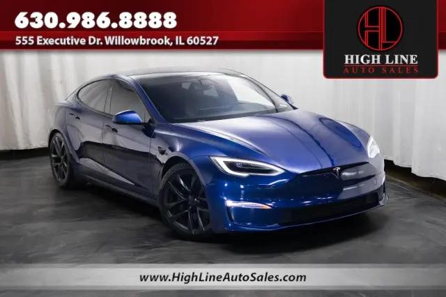 2021 Tesla Model S Plaid Tri Motor All-Wheel Drive for sale in Willowbrook, IL
