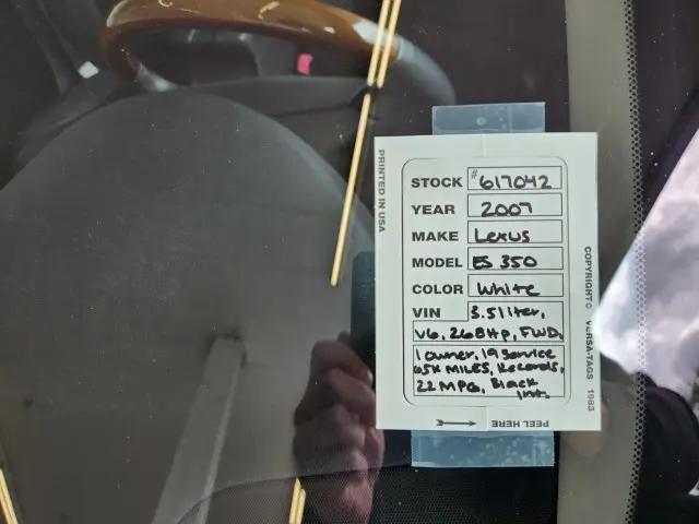 2007 Lexus ES 350 ES 350