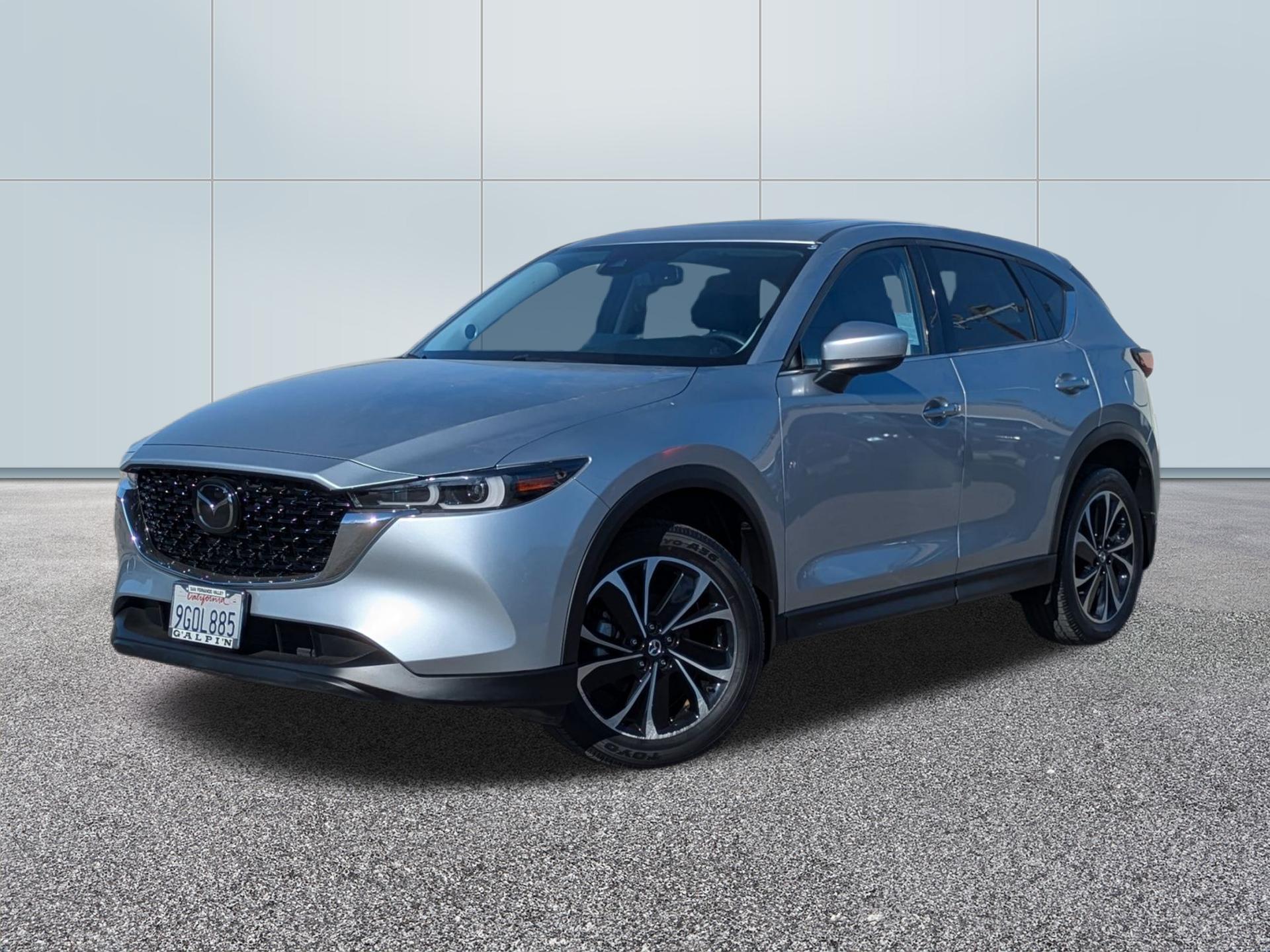 Sonic Silver Metallic 2023 Mazda CX-5 2.5 S Premium AWD SUV / Crossover All-Wheel Drive Automatic