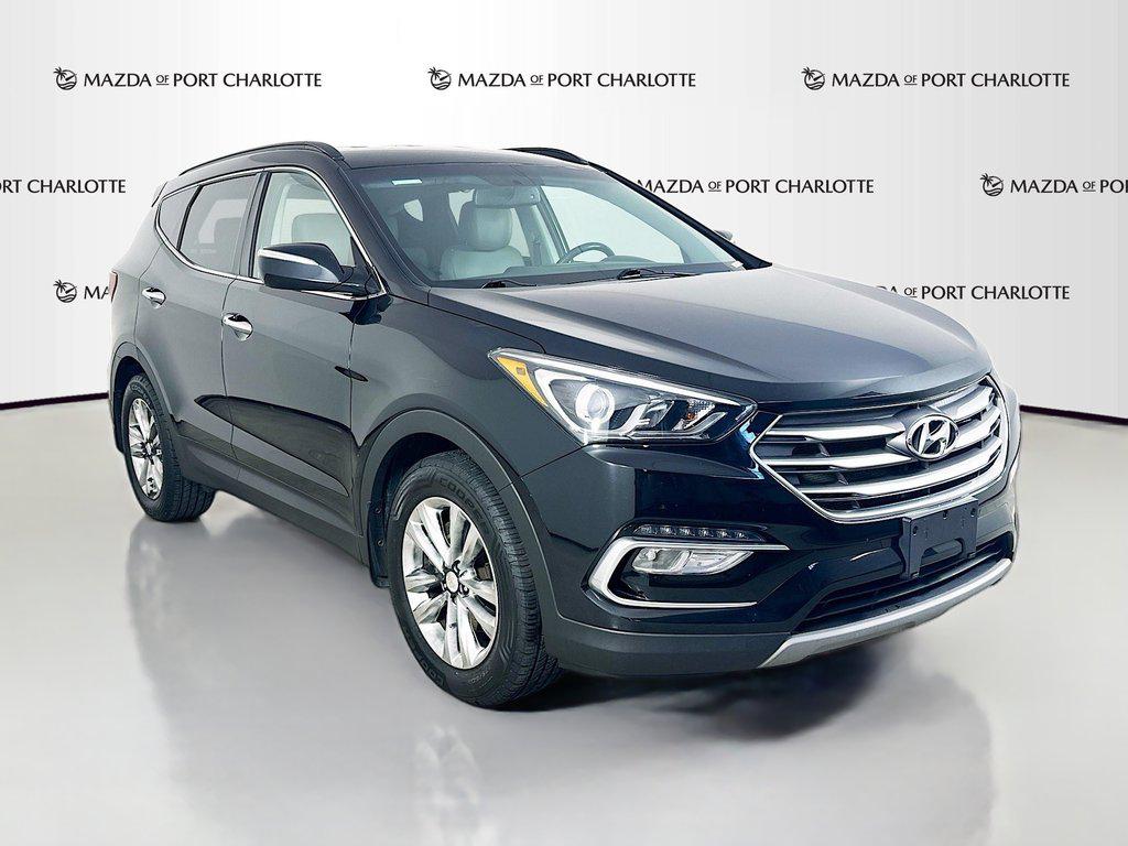 Nightfall Blue 2018 Hyundai Santa Fe Sport SUV / Crossover All-Wheel Drive Automatic