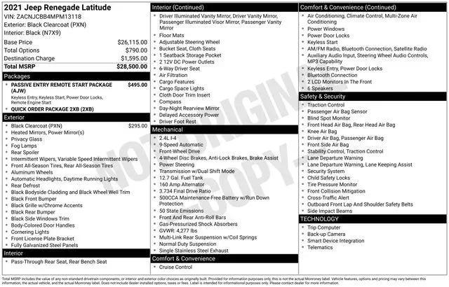 2021 Jeep Renegade Latitude FWD for sale in Bridgeton, MO