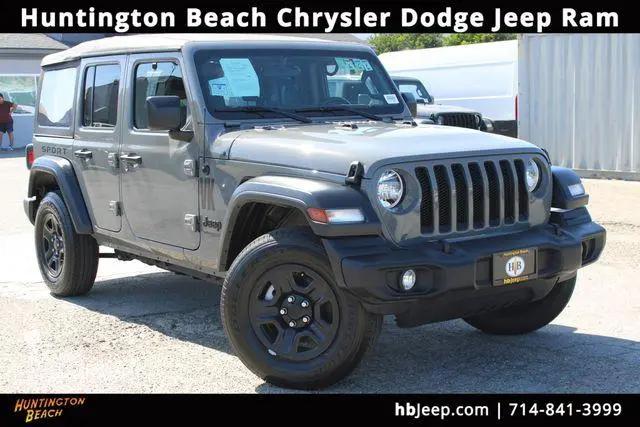 2022 Jeep Wrangler Unlimited Sport 4x4 for sale in Huntington Beach, CA