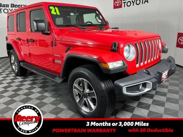 2021 Jeep Wrangler Unlimited Sahara for sale in Cedar Falls, IA