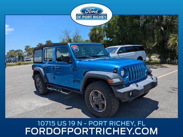 2022 Jeep Wrangler Unlimited Sport 4x4 for sale in Port Richey, FL