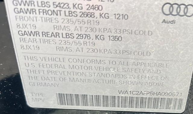 2017 Audi Q5 2.0T Premium
