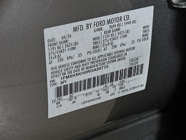 2024 Ford Explorer ST-Line