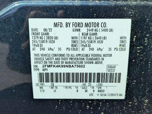 2022 Ford Edge Titanium