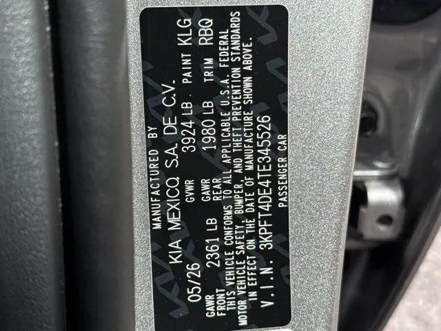 2026 Kia K4 LXS