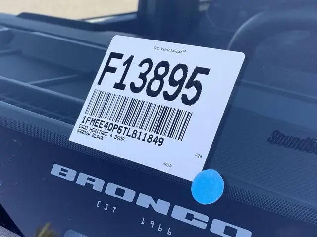 2026 Ford Bronco Heritage Edition