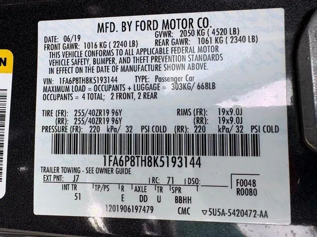 2019 Ford Mustang EcoBoost Premium