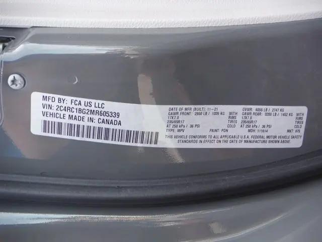 2021 Chrysler Pacifica Touring L