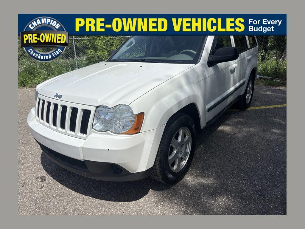 Stone White Clearcoat 2009 Jeep Grand Cherokee Laredo 4WD SUV / Crossover Four-Wheel Drive Automatic