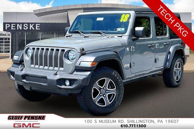 2018 Jeep Wrangler Unlimited Sport S 4x4 for sale in Shillington, PA