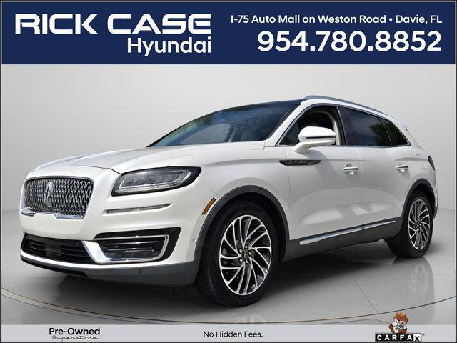 2019 Lincoln Nautilus Reserve for sale in DAVIE, FL