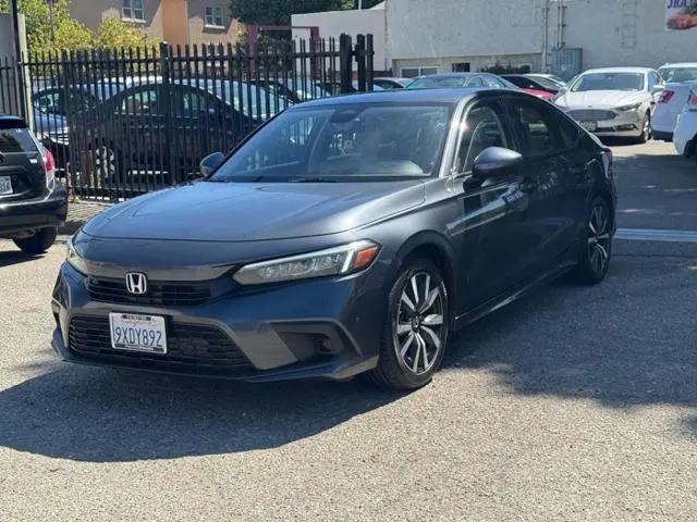 2022 Honda Civic EX for sale in TRACY, CA