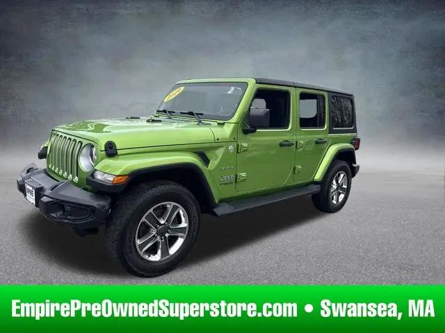 2019 Jeep Wrangler Unlimited Sahara 4x4 for sale in Swansea, MA